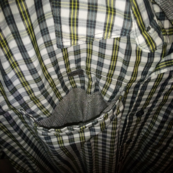 The NORTH FACE Poplin Plaid Button up Shirt Men's Size XLarge - Picture 4 of 9